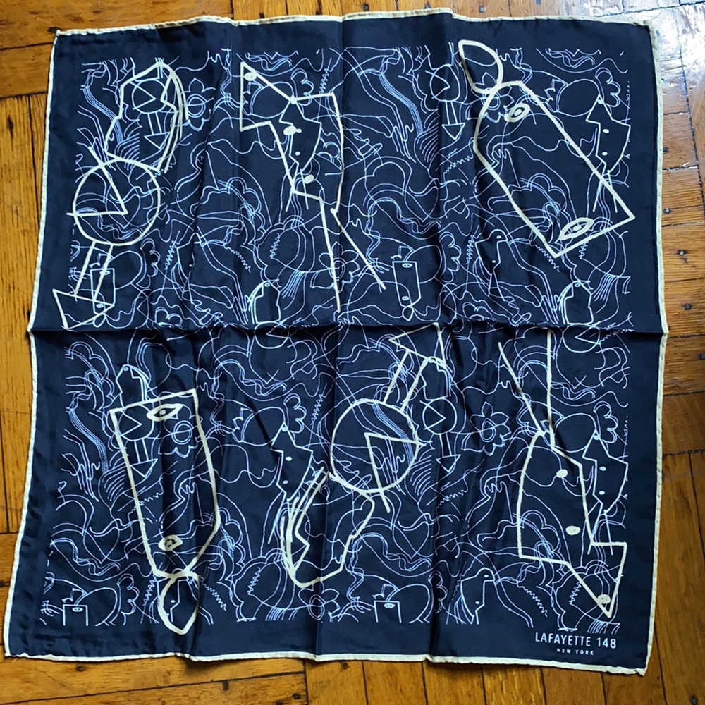 Lafayette 148 Silk Scarf